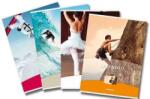 Aurora Caiet A4, 60 file - 80g/mp, liniat stanga, coperta imagini sport, Aurora Splendid - dictando (60T)