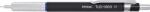 PENAC Creion mecanic profesional PENAC TLG - 1000, 0.7mm, grip metalic, varf cilindric fix, negru, blister (P-SD0602-GC7)