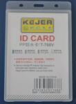 Kejea Suport PP water proof, pentru carduri, 91x128mm, vertical, 5 buc/set, KEJEA - transparent (KJ-T-768V)