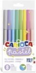 CARIOCA Carioca super lavabila, varf 1-4.7mm, 8 culori/set, CARIOCA Pastel - culori pastel (CA-43032)