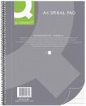 Q-CONNECT Caiet cu spirala, A4, 80 file - 70g/mp, 4 perf. , coperti carton, Q-Connect - matematica (KF01981)