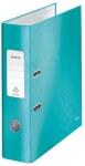 Leitz Biblioraft LEITZ 180 WOW, carton laminat, partial reciclat, FSC, A4, 80 mm, turcoaz (L-10050051)