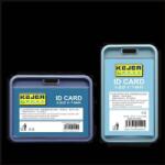 Kejea Buzunar PVC, pentru ID carduri, 74x105mm, vertical, 5 buc/set, KEJEA - albastru (KJ-T-555V-BL)
