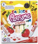 CARIOCA lavabila, parfumata, 8 culori/cutie, CARIOCA Perfume Stamps (CA-42988)