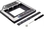 122 OEM Rack 122 OEM Adaptor DVD de buzunar, 9.5 mm, HDDSSD, Negru (5902012965689)
