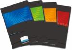 Aurora Caiet A4, 60 file - 90g/mp, liniat stanga, coperta carton lucios, Aurora Mano - matematica (60MQ5) - forit