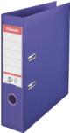 Esselte Biblioraft A4, plastifiat PP/PP, margine metalica, 75 mm, Esselte No. 1 Power - mov (ES-811530)