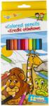 GIMBOO Creioane colorate, 12 culori/cutie, GIMBOO (GB-17241529-99)