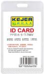Kejea Suport PP water proof, pentru carduri, 55x85mm, vertical, 5 buc/set, KEJEA - transparent (KJ-T-766V)