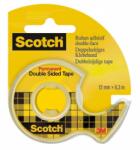 3M 3M-Scotch Dispenser cu banda dublu adeziva transparenta, 12mm x 6.3m, 3M - SCOTCH (3M-70005232866)