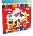 Silka Creioane colorate, 24 culori/cutie, SILKA Prime (SK-510480)