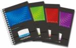 Aurora Caiet cu spirala, A6, 50 file - 90g/mp, coperti carton lucios, Aurora Mano - matematica (W650MQ5) - forit