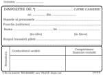 Formulare tipizate Dispozitie plata casierie, format A6, autocopiativ, 50 set/carnet (NL-010760)
