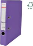 Optima - Clasic & Premium Biblioraft A4, plastifiat PP/PP, margine metalica, 50 mm, Optima Premium - violet (OP-50055011)