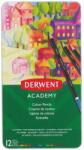 Derwent Creioane colorate DERWENT Academy, cutie metalica, 12buc/set (DW-2301937)