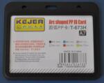 Kejea Suport PP tip arc, pentru carduri, 105x74mm, orizontal, 5 buc/set, KEJEA - negru (KJ-T-673H)