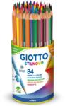 GIOTTO Creioane colorate 84 culori/tub, GIOTTO Stilnovo (GT-051650000)