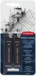Derwent Rezerva mine si radiere DERWENT Professional, pentru creion mecanic, HB/2B 0.5 mm, 30 buc/set, negru (DW-2302430)
