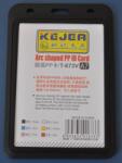 Kejea Suport PP tip arc, pentru carduri, 74x105mm, orizontal, 5 buc/set, KEJEA - negru (KJ-T-673V)