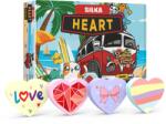 Silka Cutie cu radiere pt creion, nu lasa reziduuri, 36buc/cutie, SILKA Heart-forma inima, design asortat (SK-501709)