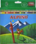 Alpino Creioane colorate, cutie carton, 24 culori/set, Alpino (MS-AL010658)