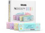 Silka Cutie cu radiere pt creion, nu lasa reziduuri, 20buc/cutie, SILKA Pastel Cute - design asortat (SK-510220)