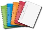 Aurora Caiet A4, 72 file - 90g/mp, coperta PP transparent color, AURORA Adoc - matematica (6055.000)