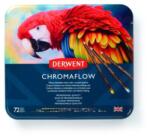 Derwent Creioane colorate Derwent Professional Chromaflow, cutie metalica, 72 buc/set (DW-2306014)
