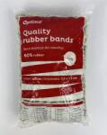 Optima Benzi elastice Optima Elastice pentru bani, 60% cauciuc, 1kg/punga, D 20, grosime 1.5mm x 1.5mm, Optima - albe (OP-601015020)