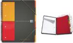 OXFORD Caiet A4, spirala dubla, 80 file - 80g/mp, 4 perf. , coperta PP, Oxford Organiserbook - matematica (OX-100102777)