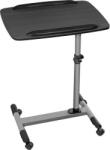 Maclean Suport prezentare mobil, pentru proiector / laptop, ajustabil 585-885mm, Negru (MC-671)