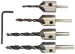 Kraft&Dele Süllyesztett spirálos fa fúrószárak 3-6 mm 4 db 16595 (KD10559)