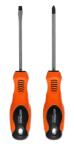 Kraft&Dele Lapos és keresztcsavarhúzó készlet 2db PH2 a 5.5mm 10778 (KD10911)