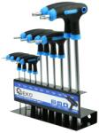 GEKO Torx csavarhúzó készlet, T típus, 10db T9-T50 63269 (G30591)