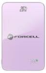 Forcell Портативна батерия Forcell - F-Energy SuperSlim F10K8, 10000 mAh, MagSafe, лилава (5903396469244)