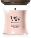WoodWick Coastal Sunberry lumânare parfumată cu fitil din lemn 85 g