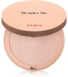 PUPA Milano Wonder Me Glow kompakt púderes élénkítő arcra árnyalat 101 - Rose Gold 7.5 g