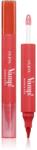 PUPA Vamp! Lip Marker Duo repara buzele stralucitor culoare 003 Grape Juice 1.4 ml