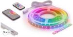 SmartLED Set 1x bandă LED RGBW NEO LITE LED/24W/230V 5 m IP65 Wi-Fi + 5 profile de 1 m + telecomandă (SD0028C)