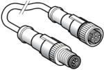 TE Sensors 2m-es hosszabbító kábel dugaszolható csatlakozókkal XZCR1511040A2 Telemecanique (XZCR1511040A2)