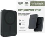 Panzer Empower Bank 10000 mAh külső akkumulátor, fekete