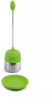 Weis Teaszűrő 4 cm, zöld, rozsdamentes acél / szilikon