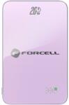 Forcell Портативна батерия Forcell - F-Energy SuperSlim F5K8, 5000 mAh, MagSafe, лилава (5903396469275)