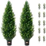 VEVOR Pom de Zeda Artificial VEVOR SM-BS-120, 121, 9 cm, 2 Bucati, Verde (50802873)