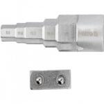 TOYA Cheie instalator in trepte cu adaptor 1/2, Cr-V Cleste