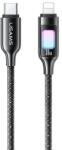 USAMS Cablul de date iPhone 14 Plus / 14 Pro Max / 14 Pro USAMS TC, tip Type-C - Lightning, 120 cm, GRI ÎNCHIS (SJ749USB01)