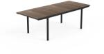 Keter 270950 Porto Nova Extendable 160-240 műanyag kerti asztal - dió/grafit