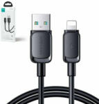 JOYROOM Lightning - USB 2.4A kábel 1.2m Joyroom S-AL012A14 - fekete (S-AL012A141.2M-BLK)