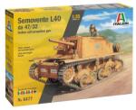 Italeri Model asamblabil Italeri Moderne: Trenuri - Tun italian autopropulsat Semovente L40 da 47/32 (ITA6477)