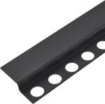 BALNEO plintă în pantă pentru scurgere liniară 130 cm negru D0101020310-1 (D01010203101)